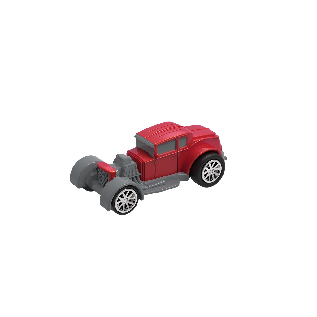 Pull-back toy car set