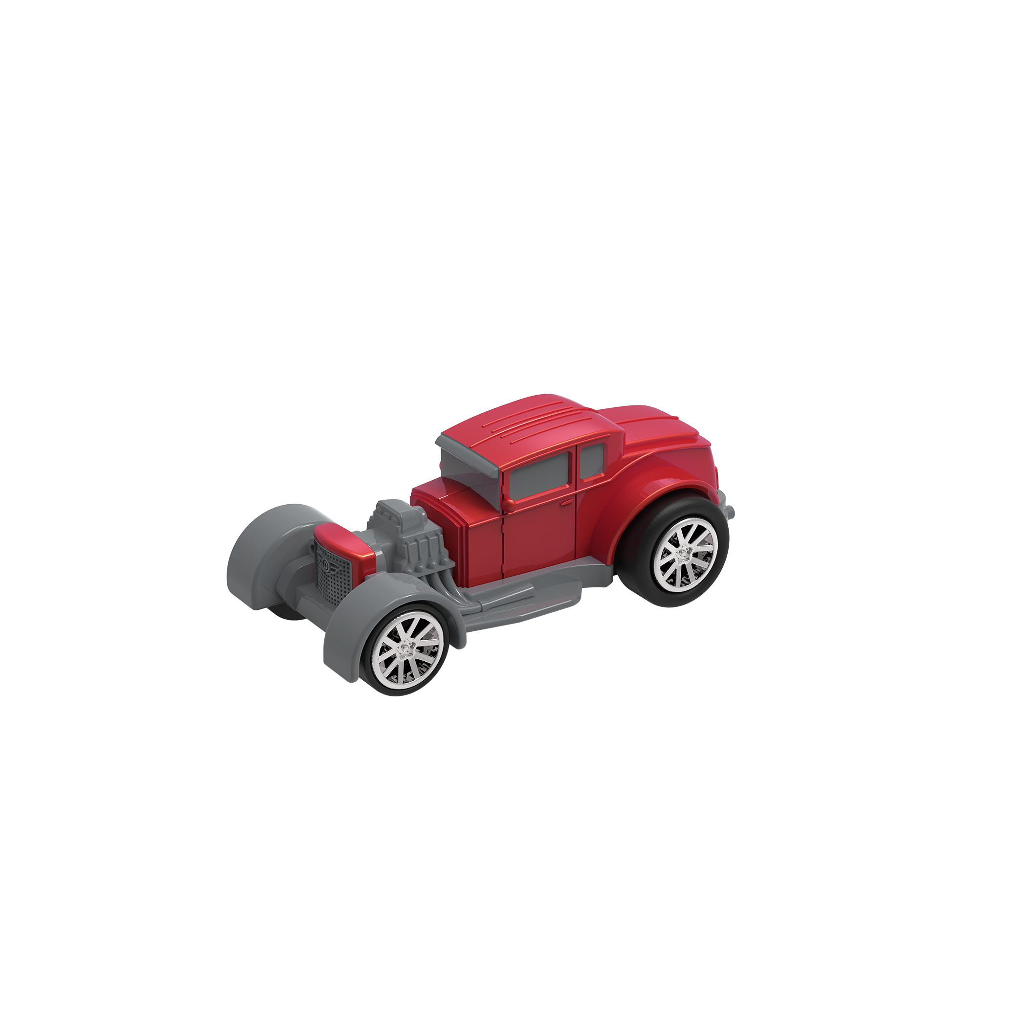 Pull-back toy car set