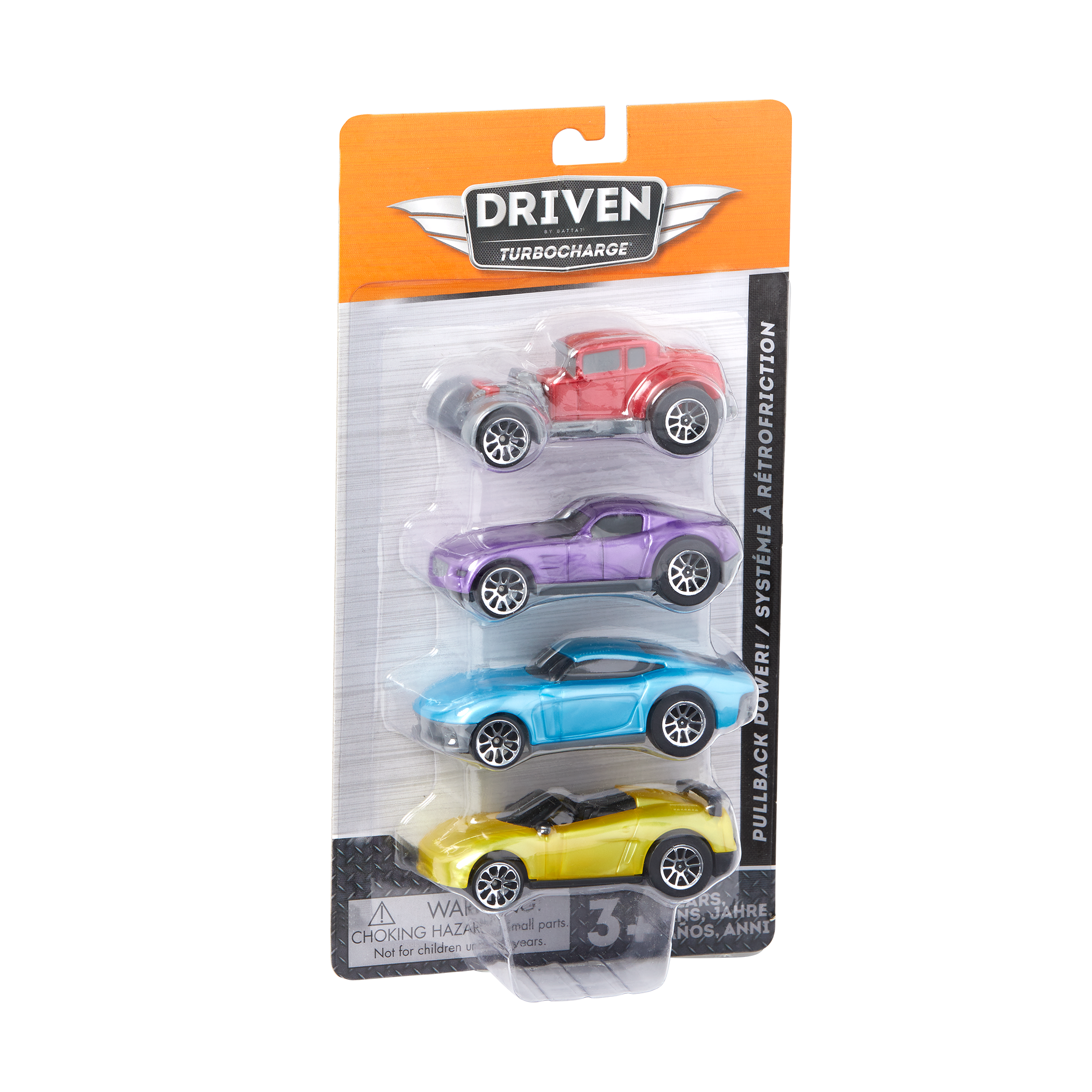 Pull-back toy car set