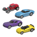 Pull-back toy car set