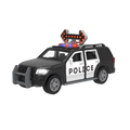 Toy police SUV with light-up arrow.