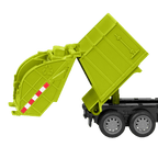 Green toy recycling truck with remote control