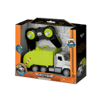Green toy recycling truck with remote control