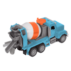 Blue toy cement mixer with remote control