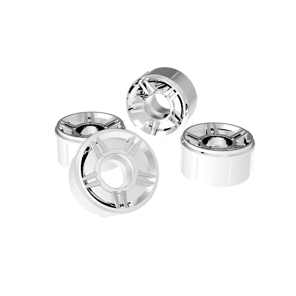 Red take-apart toy sports car with tools and stickers