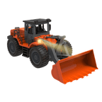 Midrange Remote control orange toy front end loader.
