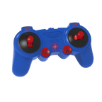 Blue RC scissor lift remote control construction truck for kids