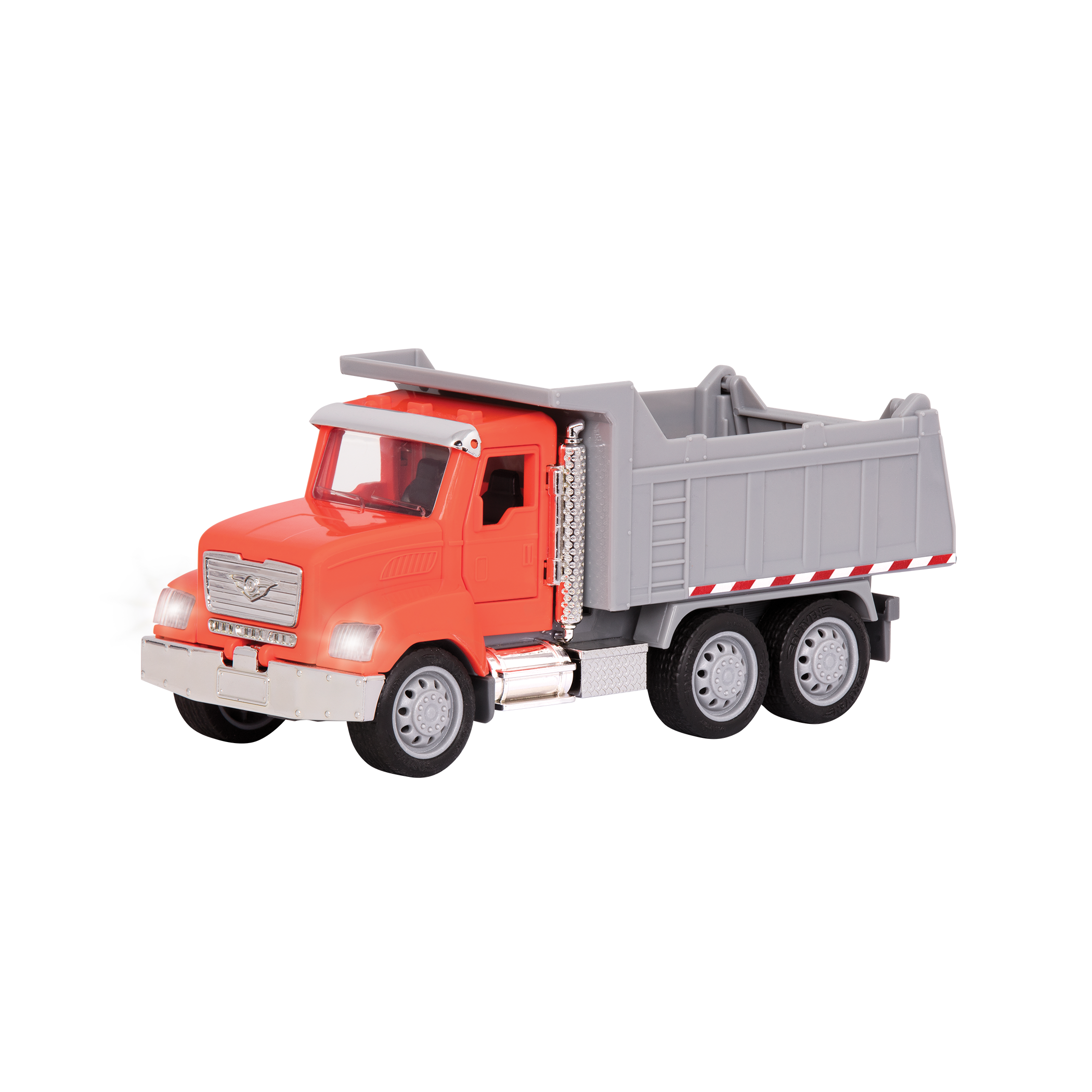Small Micro Series Orange toy dump truck