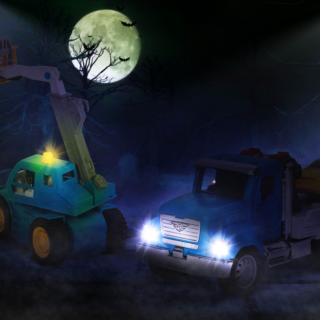 Toy truck set.