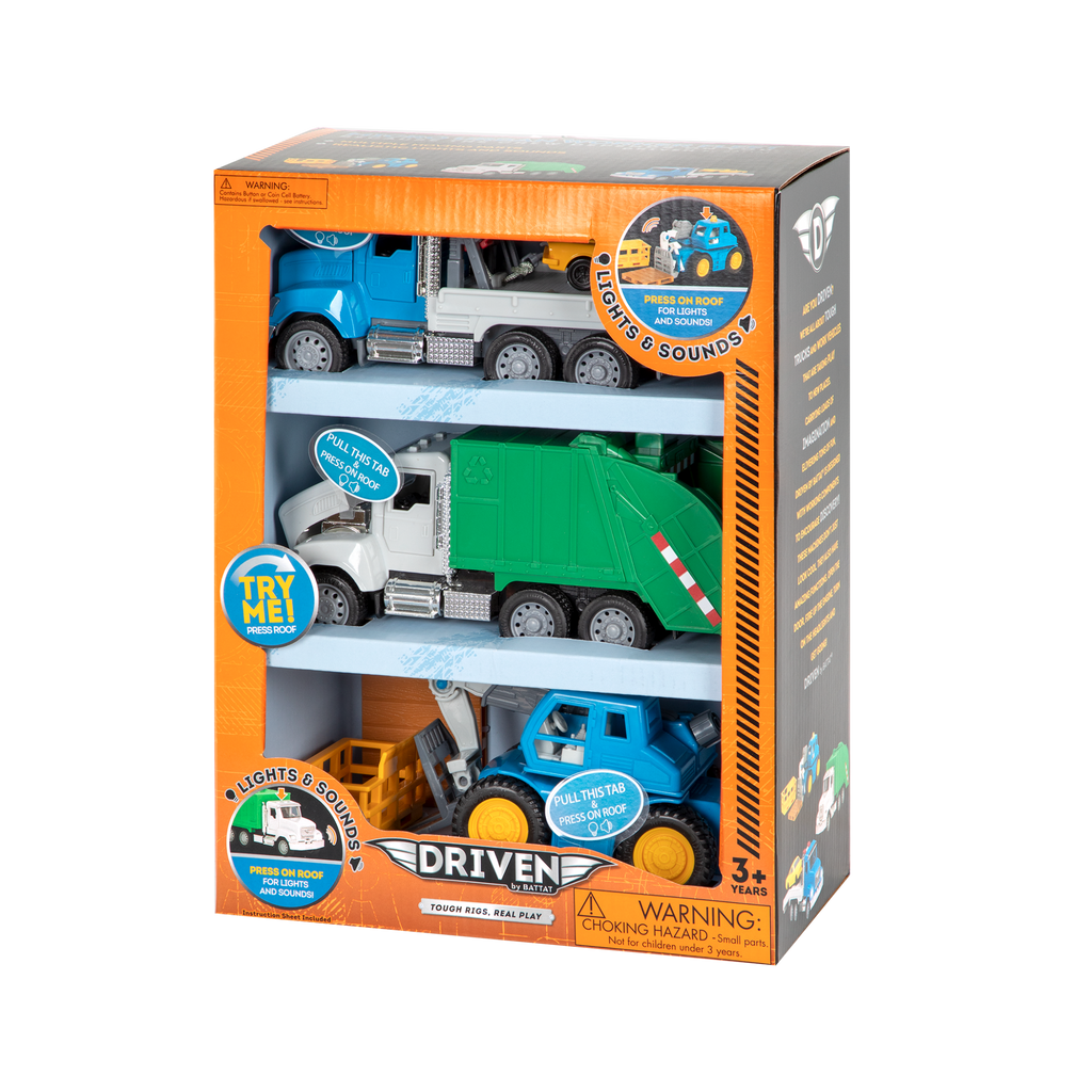 Toy truck set.