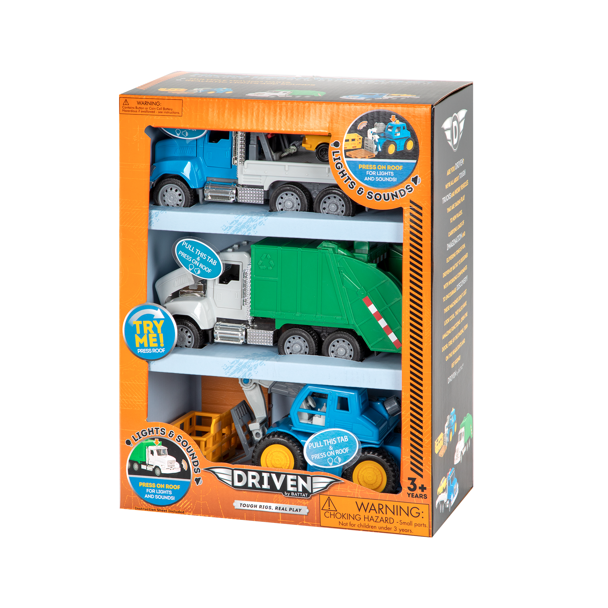 Toy truck set.