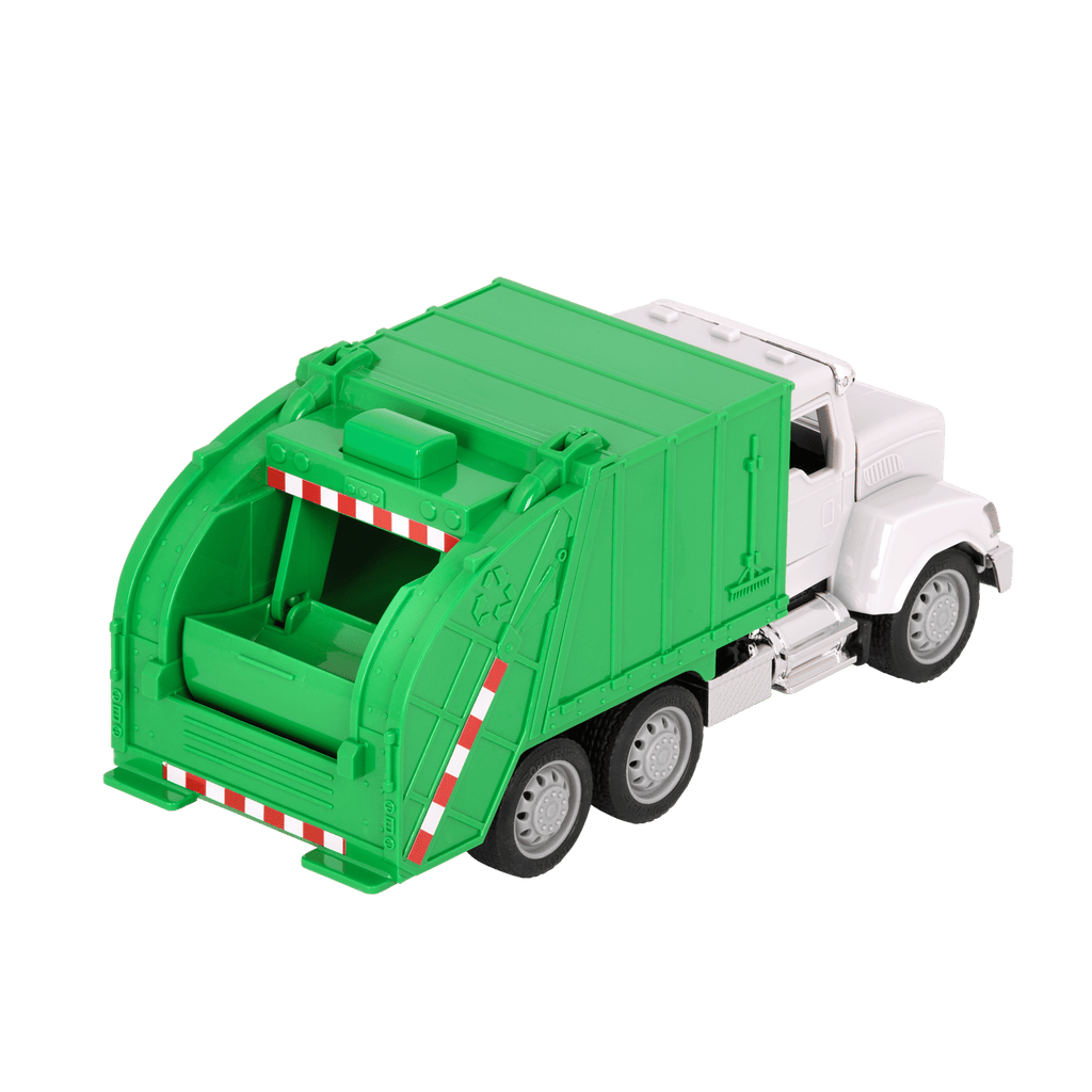 Small Green Recycling Truck