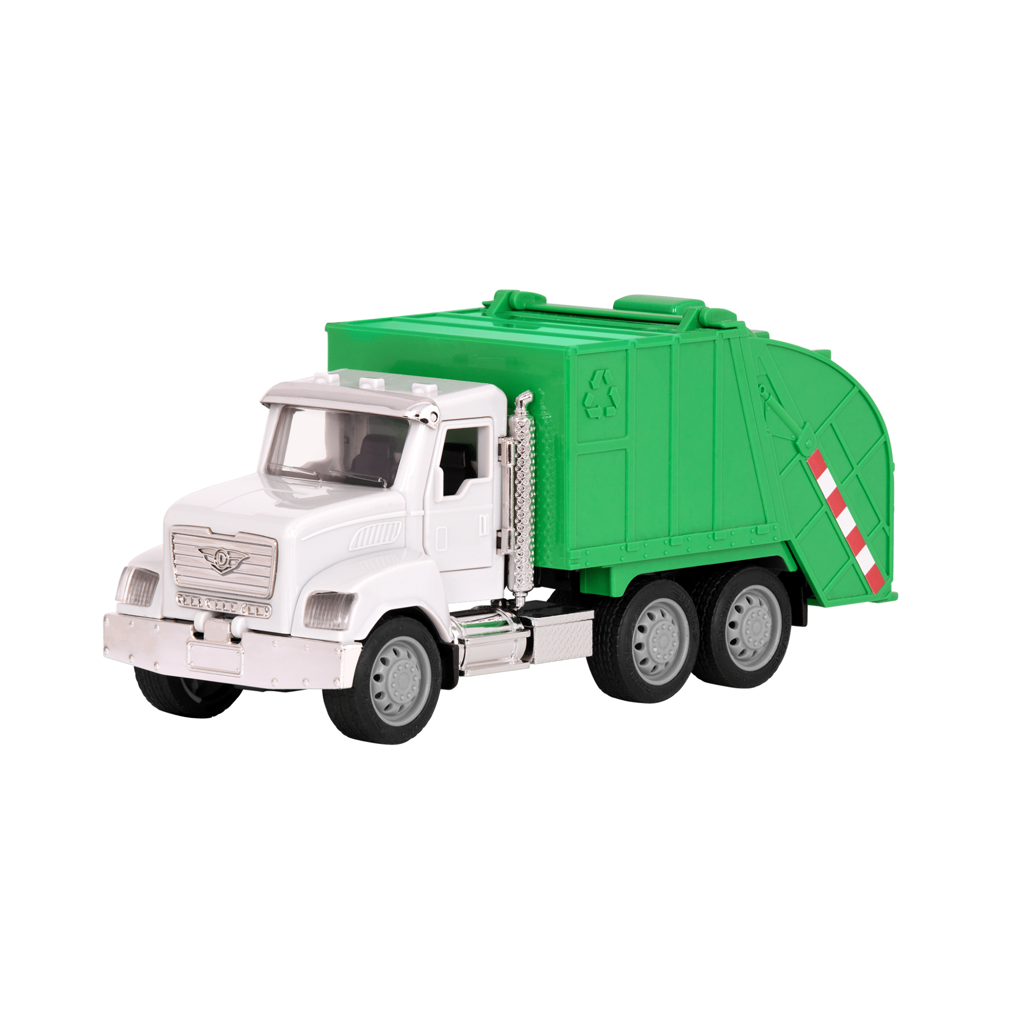 Small Green Recycling Truck