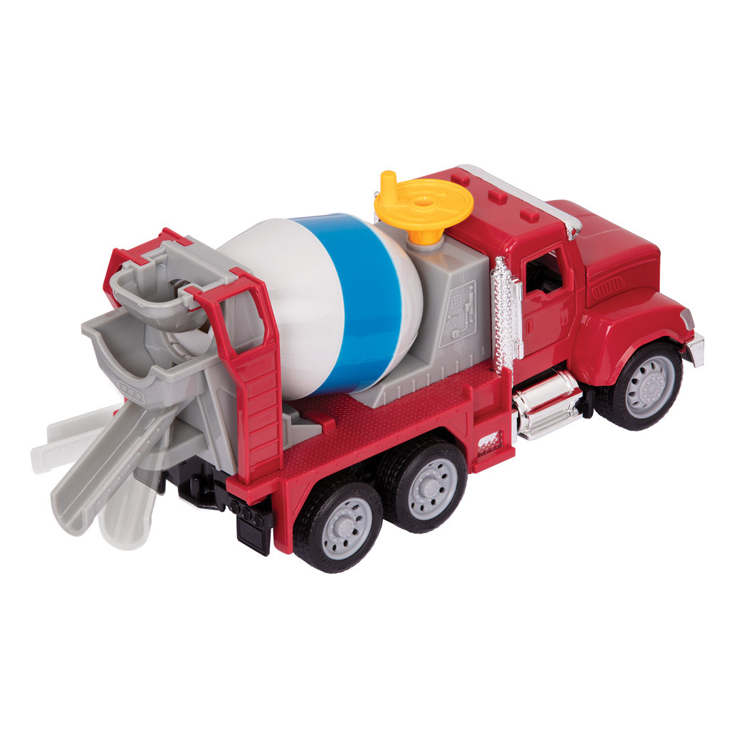 Small Micro Series Red toy cement mixer