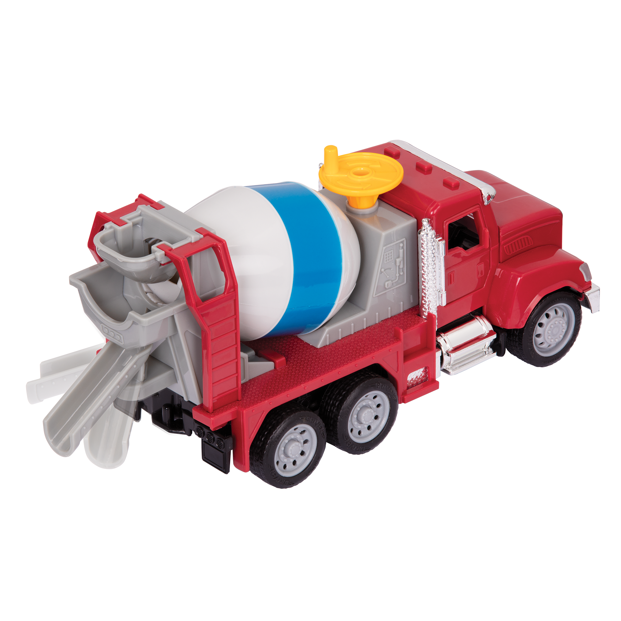 Small Micro Series Red toy cement mixer
