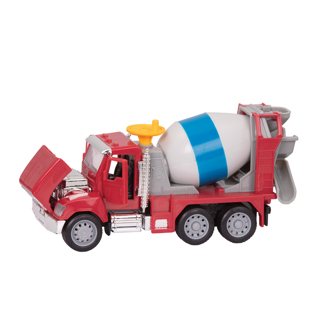 Small Micro Series Red toy cement mixer