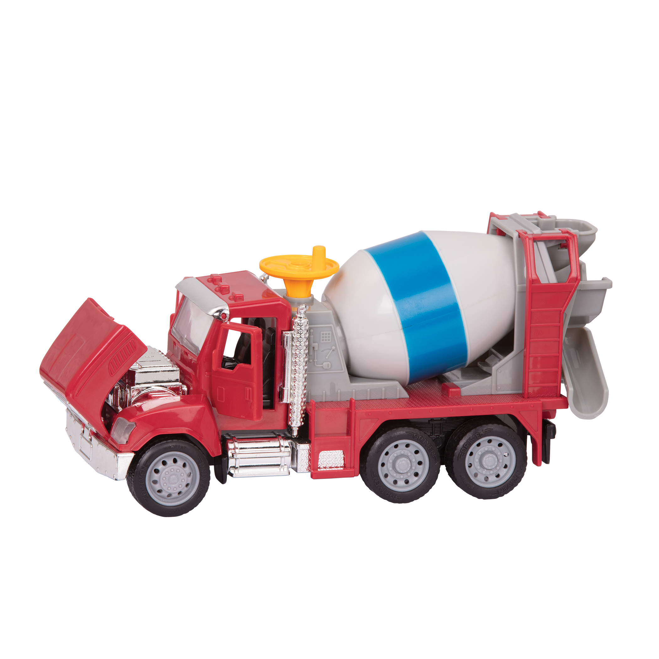 Small Micro Series Red toy cement mixer