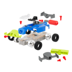 Take apart race car with tools