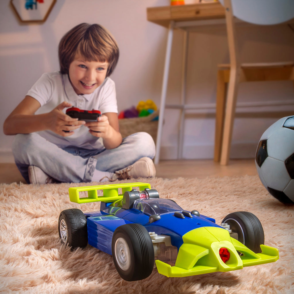 Take apart race car with tools