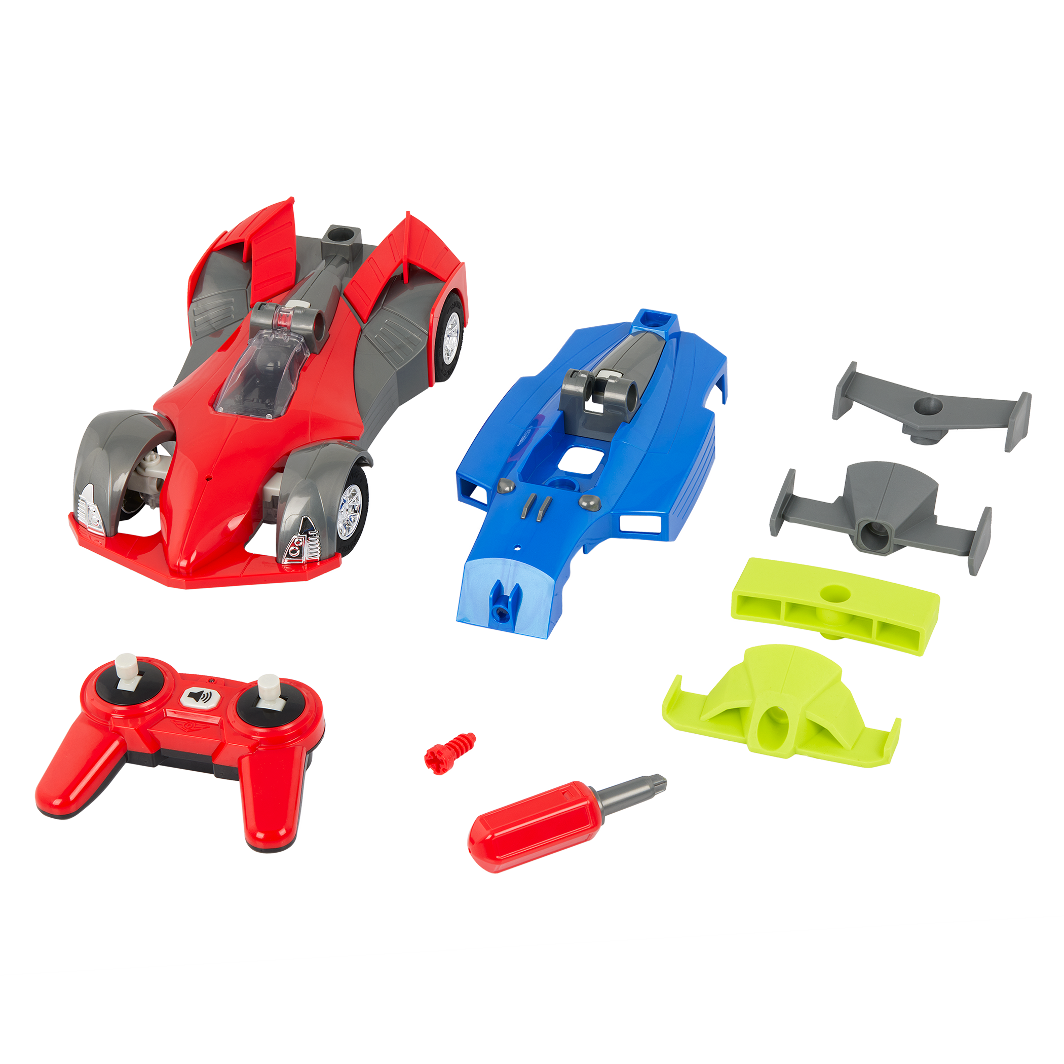 Take apart race car with tools