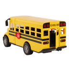 Large remote-control school bus.