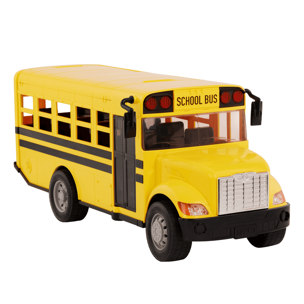 School Bus RC Toys Large Toy Trucks Toy Service Vehicles for Kids