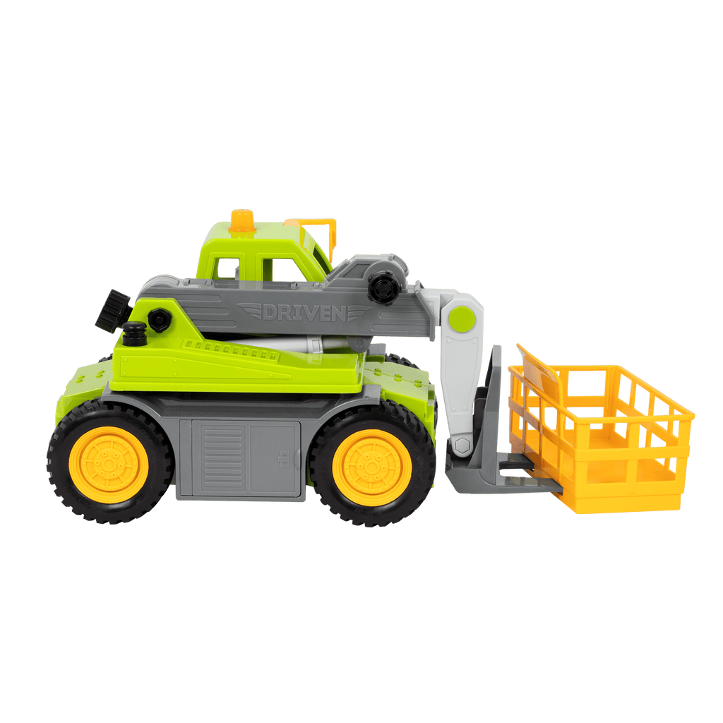 Medium Midrange Series Green toy telehandler