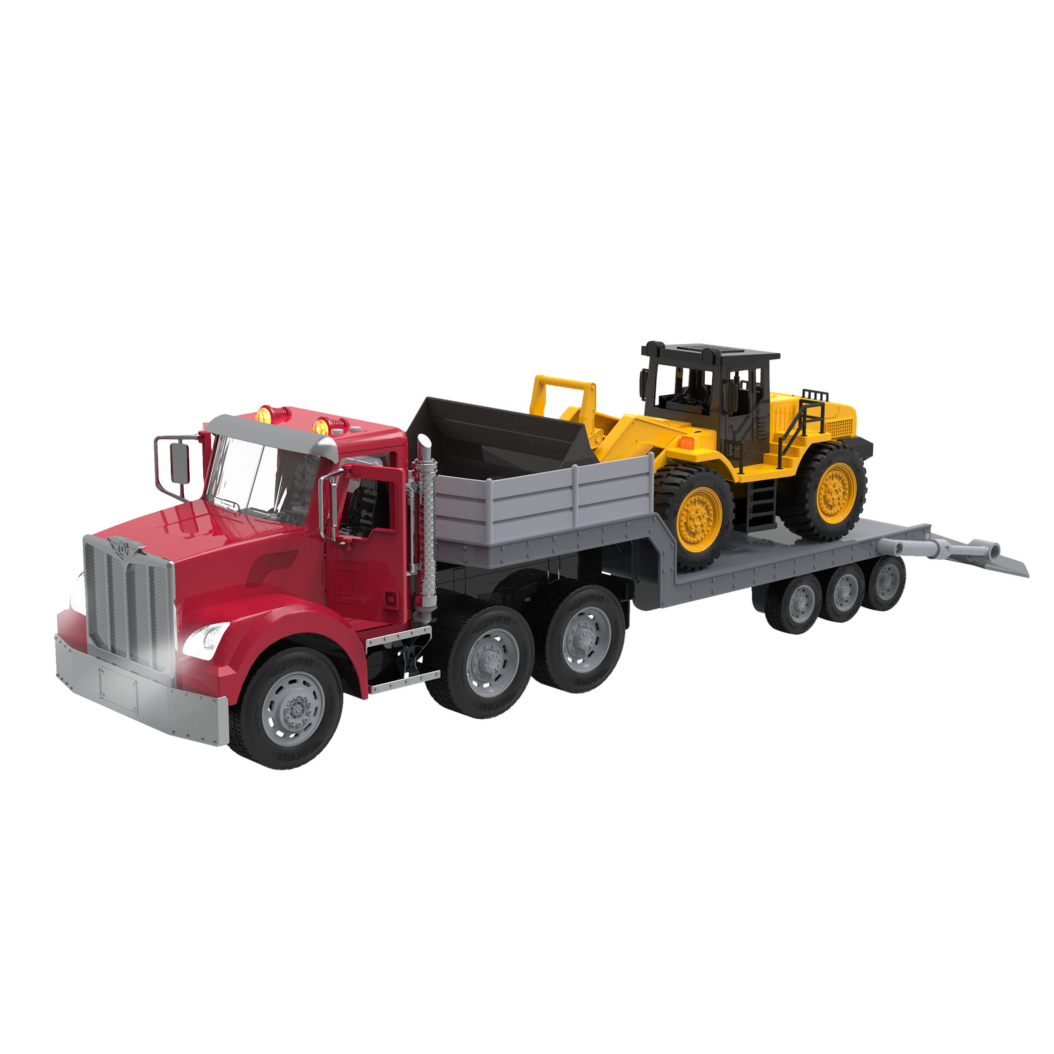 DRIVEN Jumbo Carrier Truck with Midrange Front End Loader