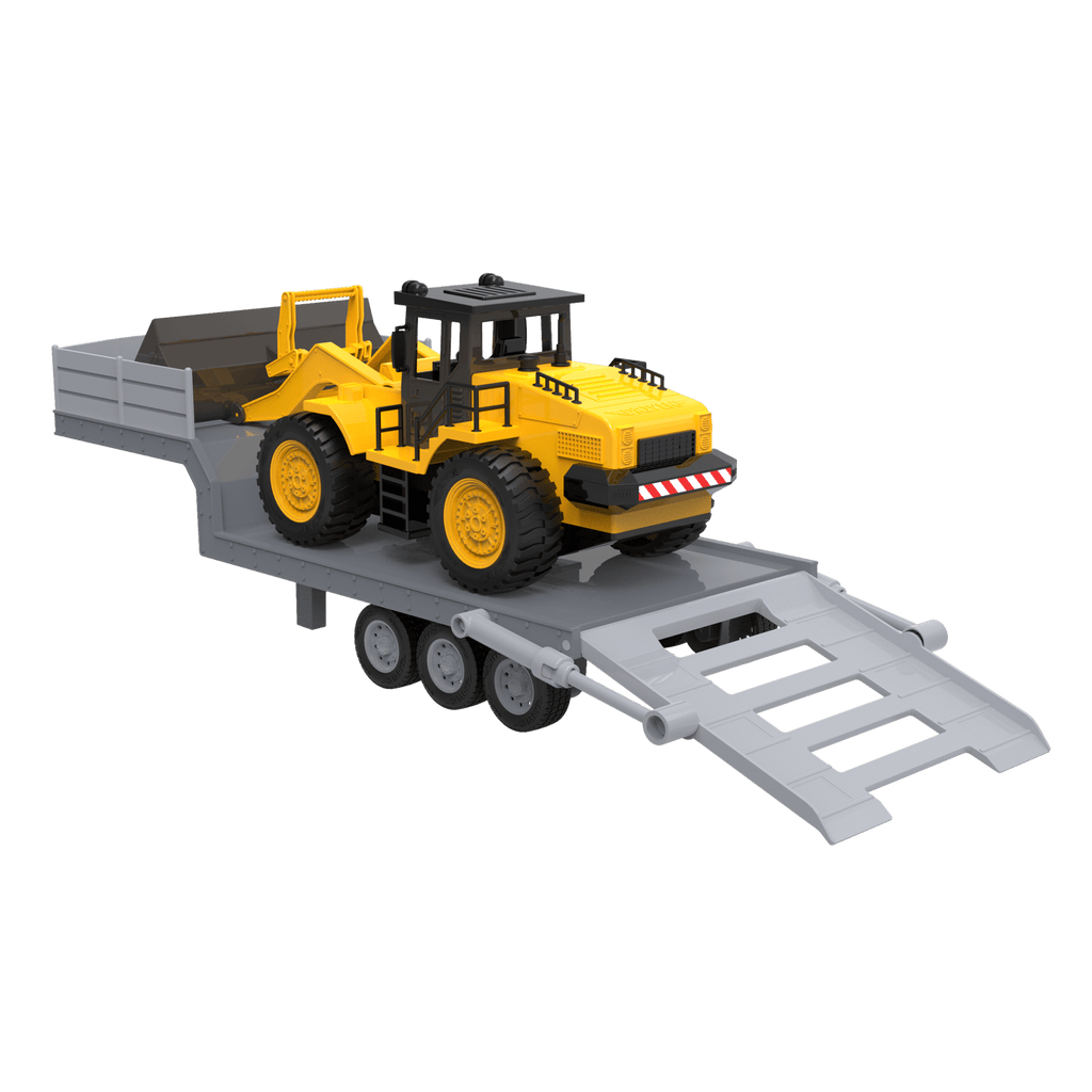 DRIVEN Jumbo Carrier Truck with Midrange Front End Loader