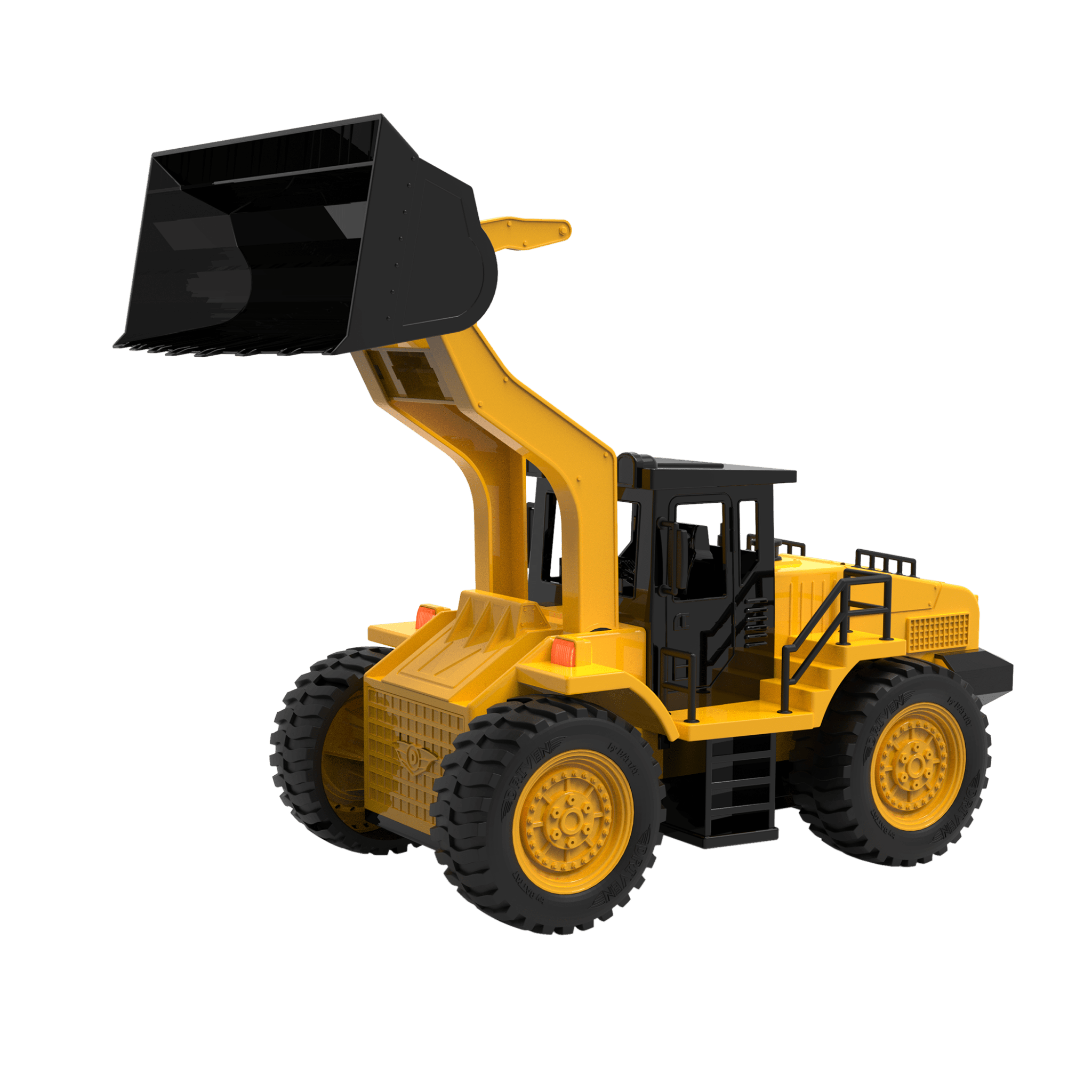 DRIVEN Jumbo Carrier Truck with Midrange Front End Loader