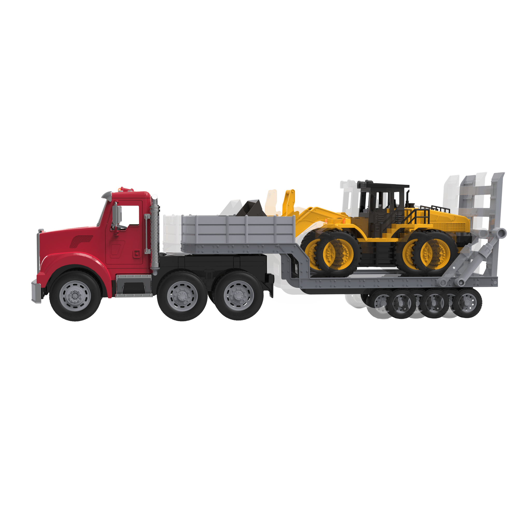DRIVEN Jumbo Carrier Truck with Midrange Front End Loader