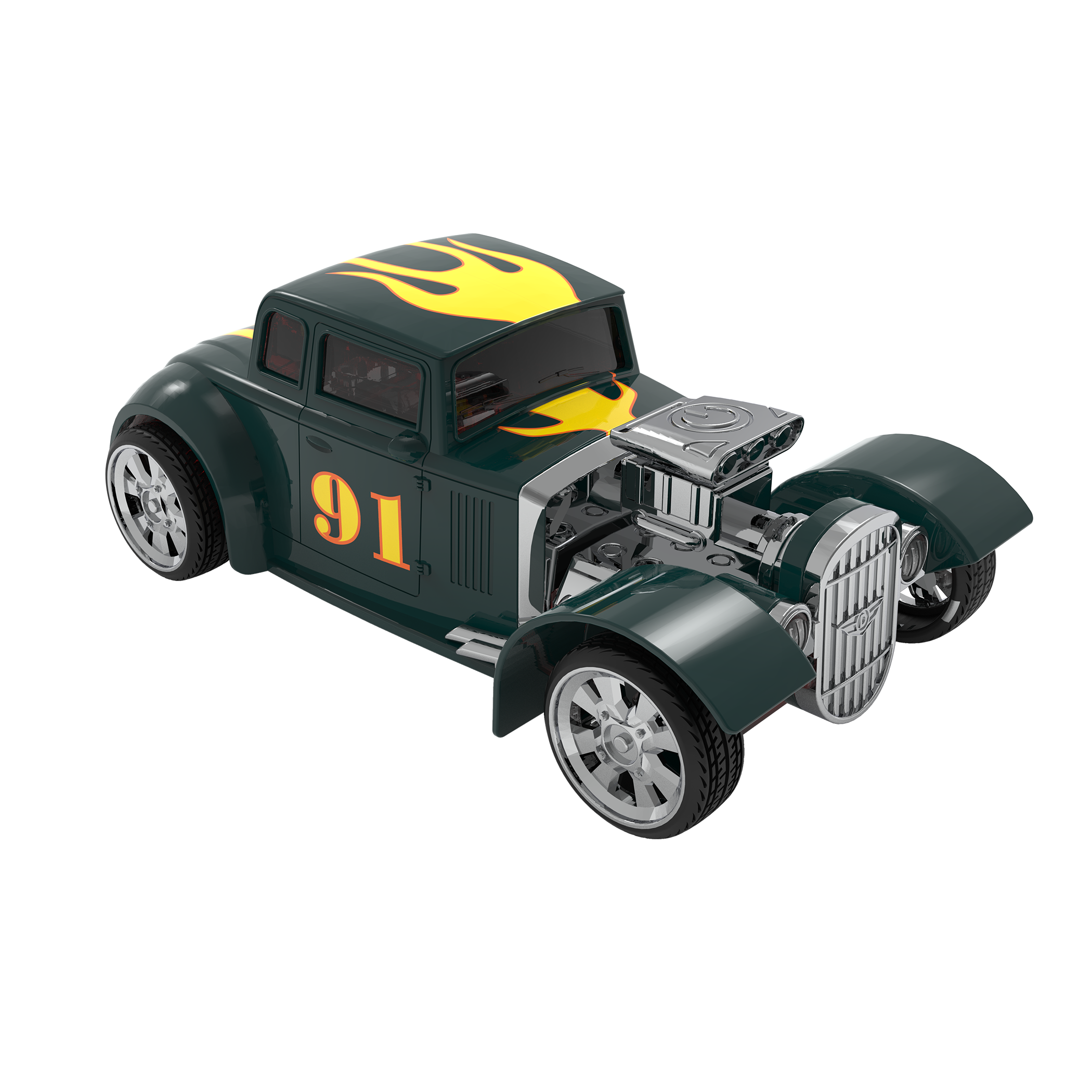 remote control RC hot rod race car