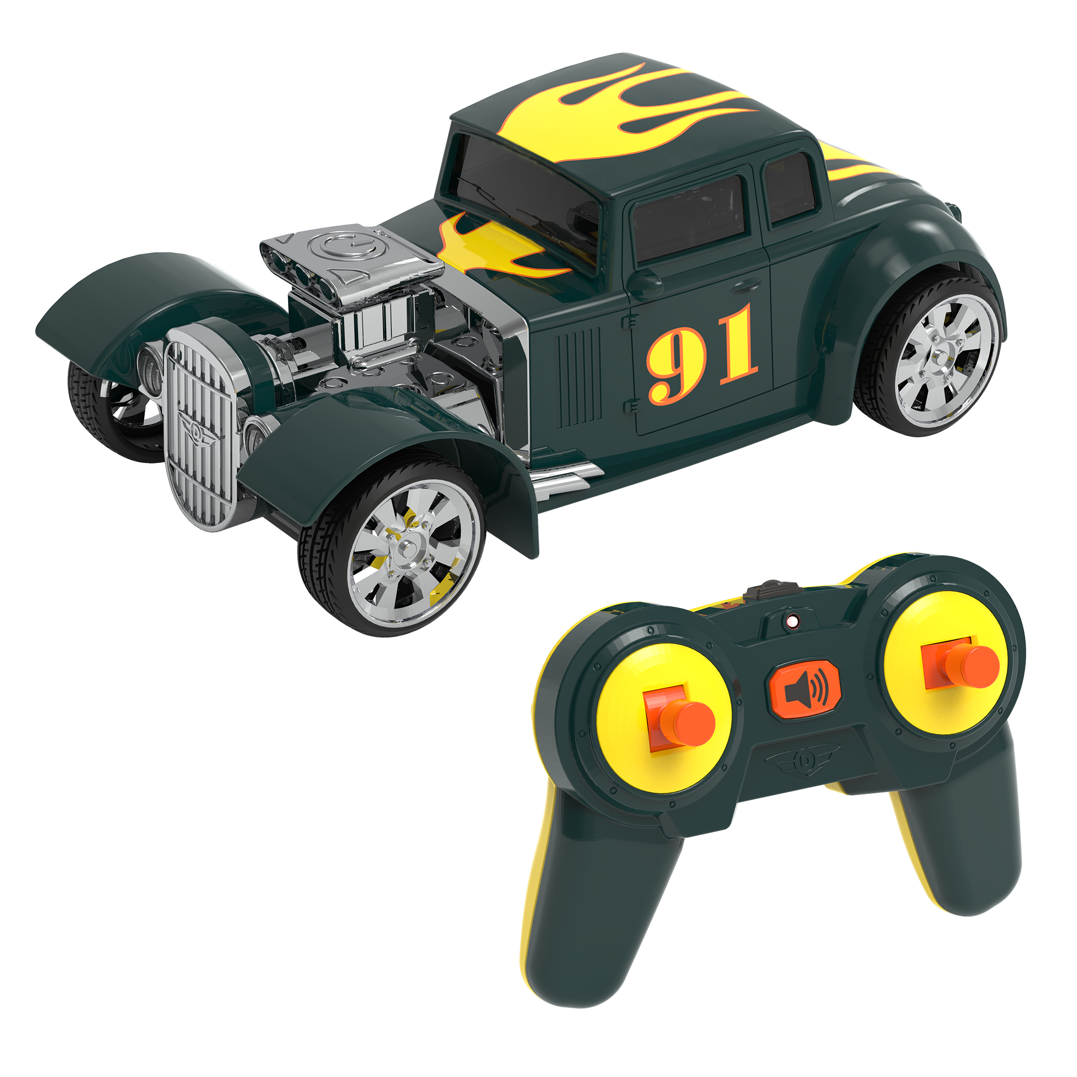 remote control RC hot rod race car