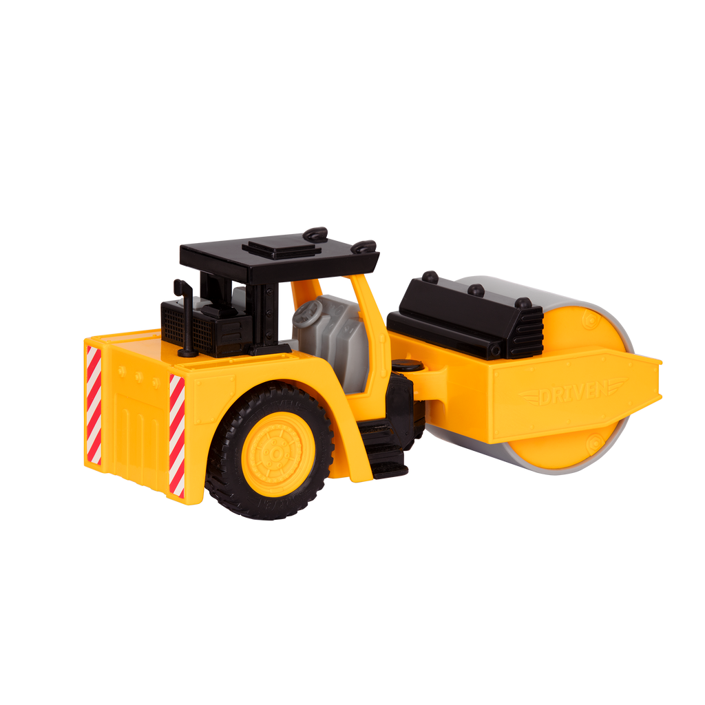 Small Micro Series Yellow toy steam roller