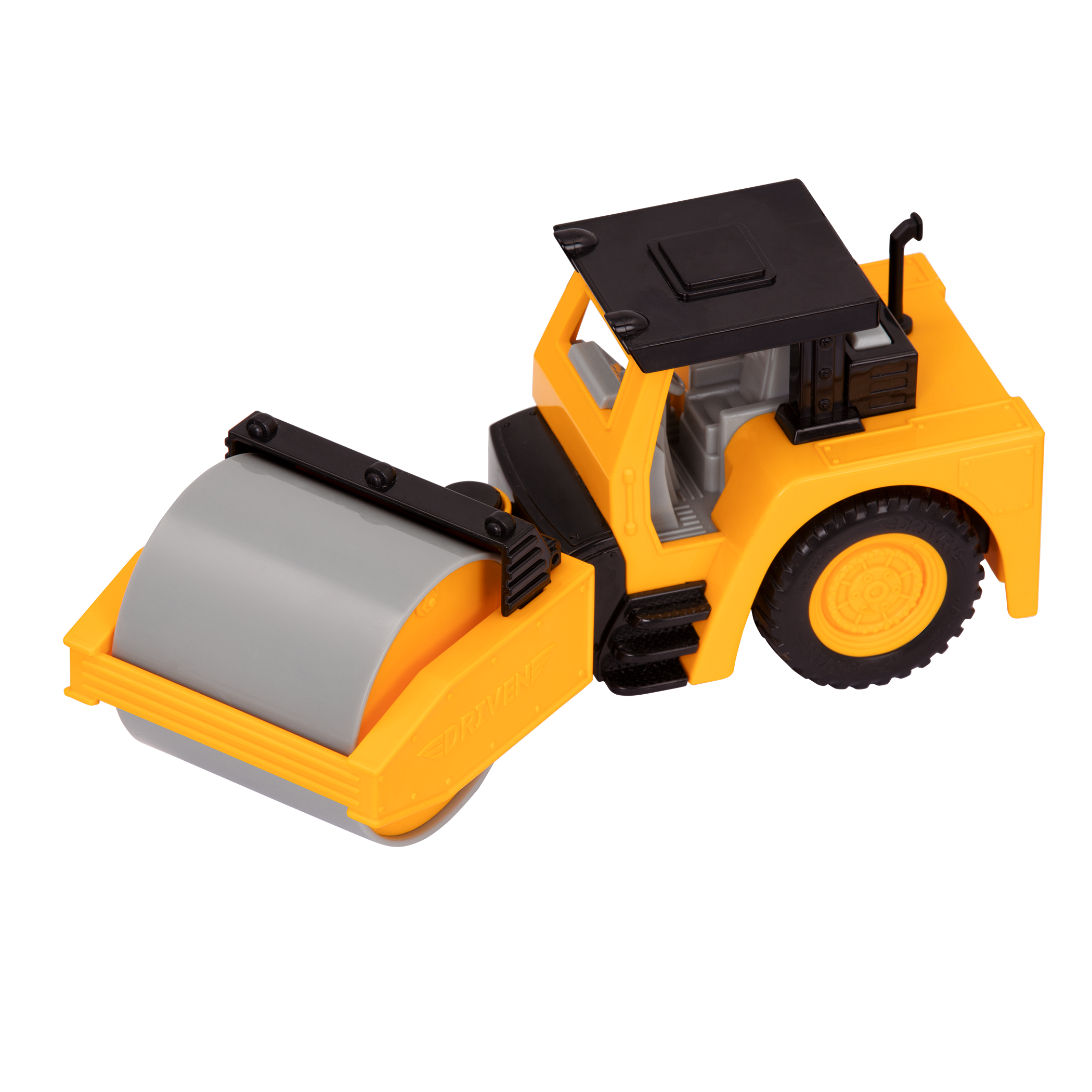 Small Micro Series Yellow toy steam roller