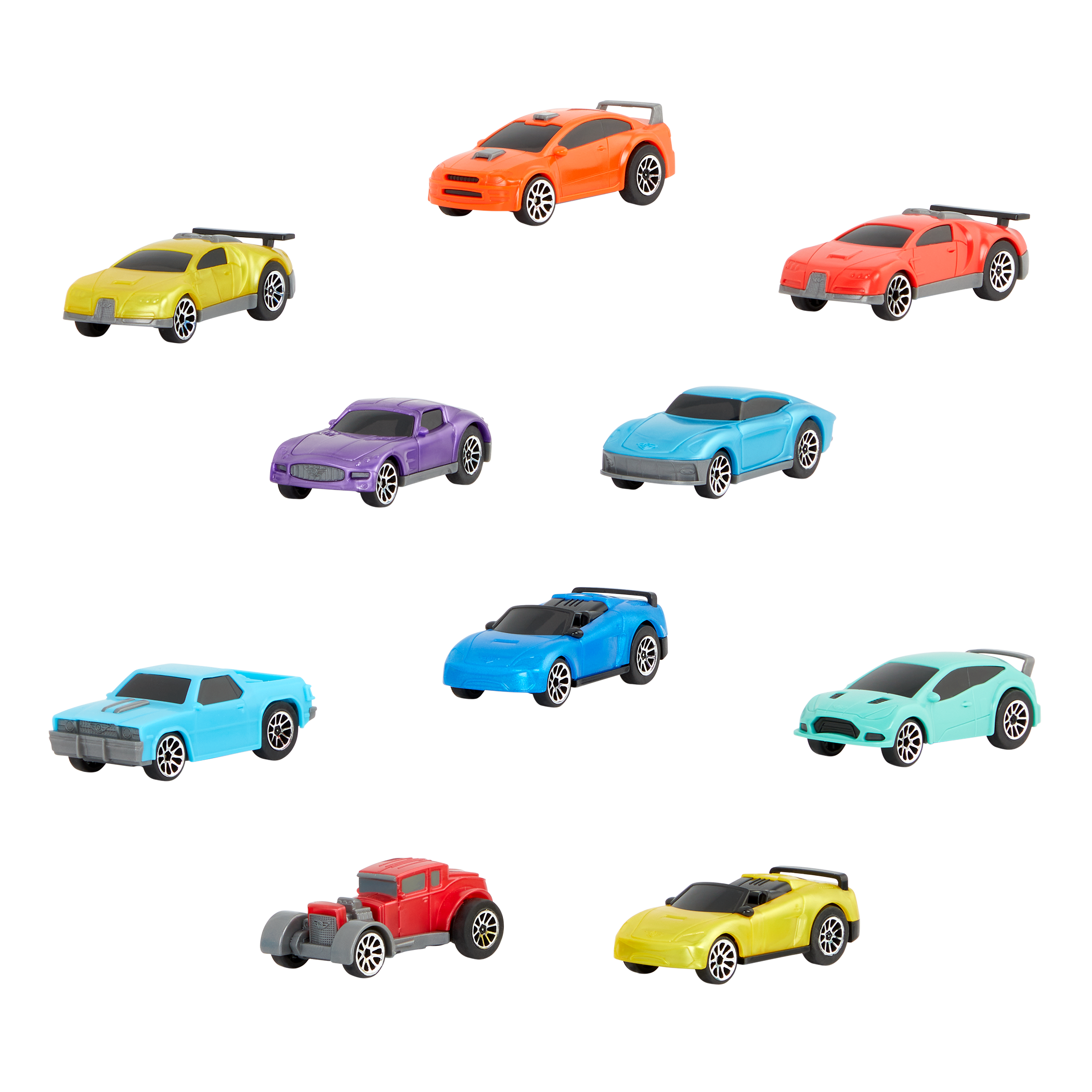 Driven Pull-Back Flat Face Carrier Truck