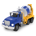 Large blue cement mixer truck toy