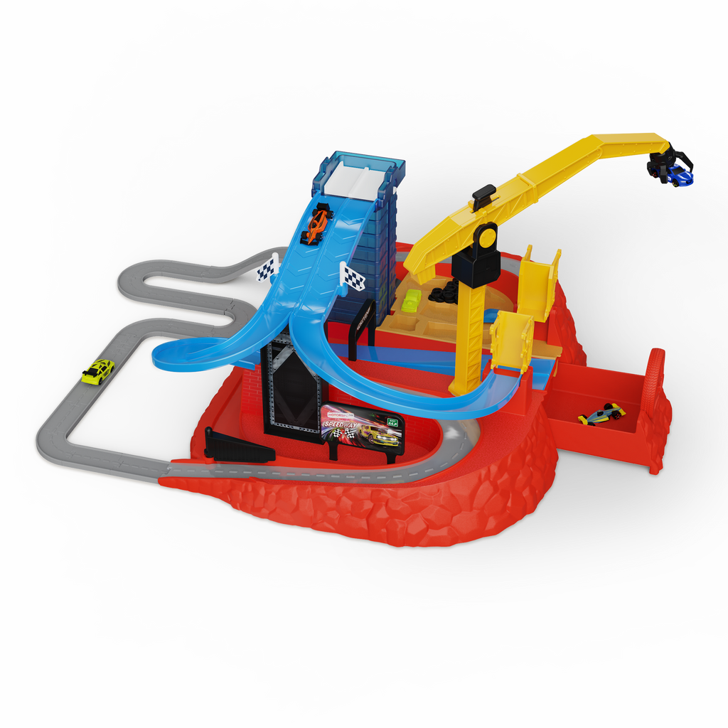 Pocket Junkyard Street Racer Playset by DRIVEN