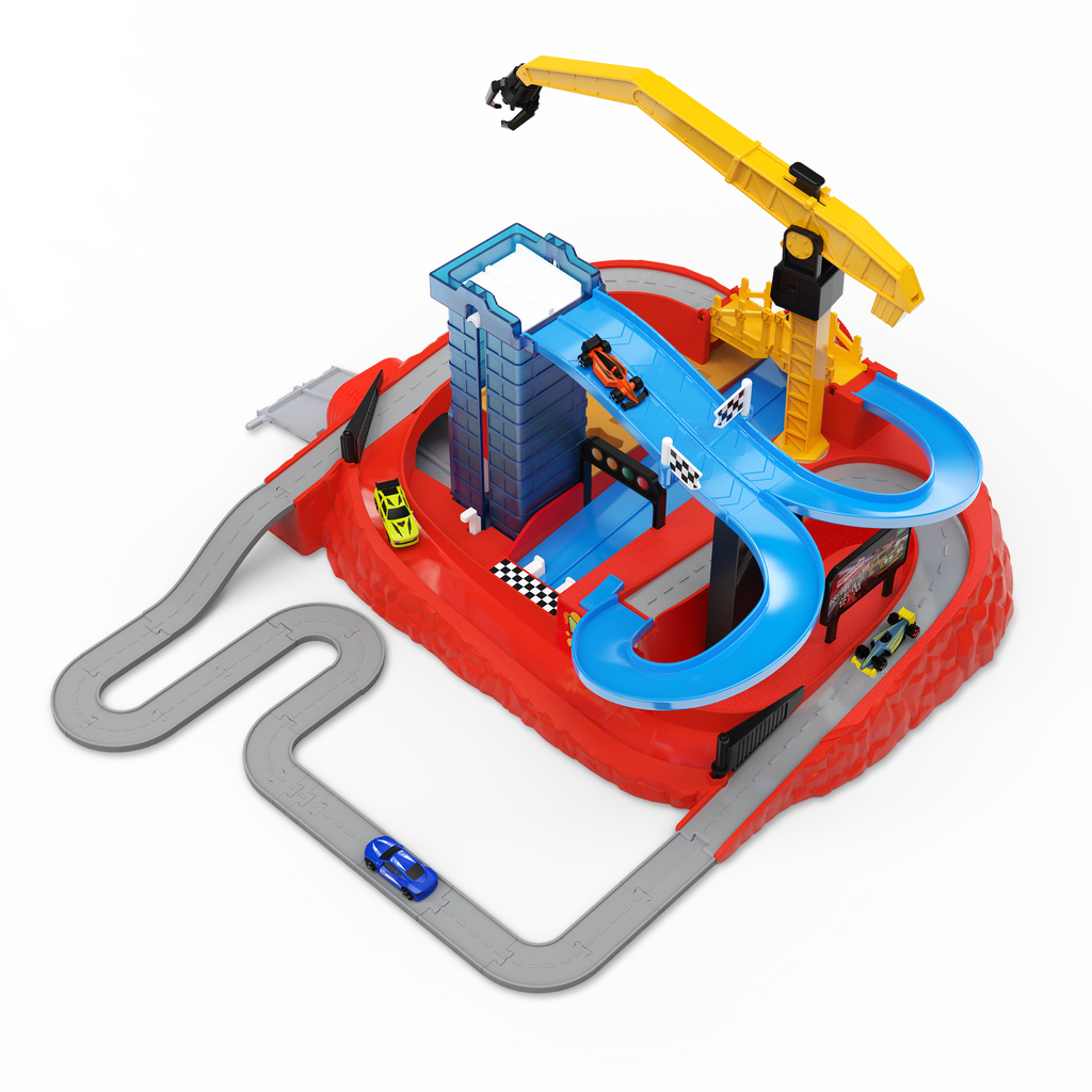 Pocket Junkyard Street Racer Playset by DRIVEN