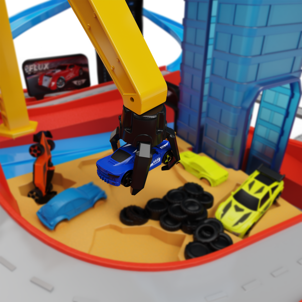 Pocket Junkyard Street Racer Playset by DRIVEN