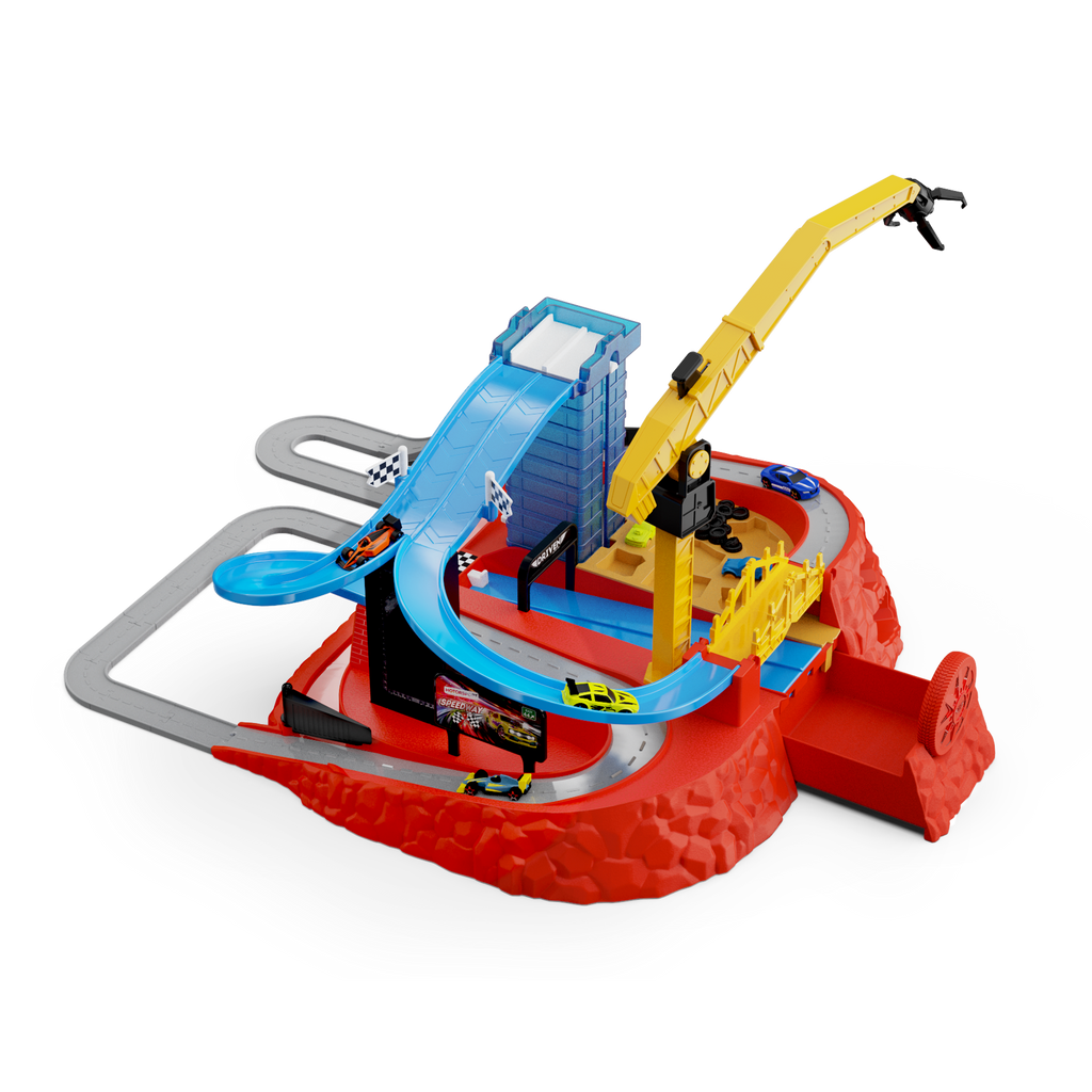 Pocket Junkyard Street Racer Playset by DRIVEN