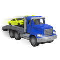 blue tow truck toy for kids with remote control