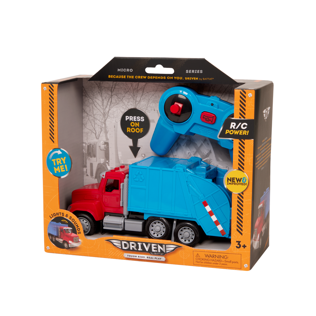 toy recycling truck with remote control
