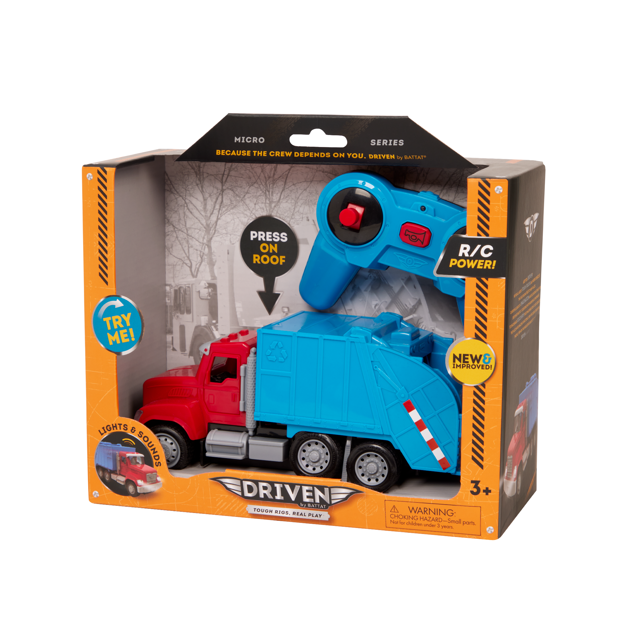 toy recycling truck with remote control