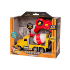 RC Cement Truck, 7 inches - DRIVEN by Battat