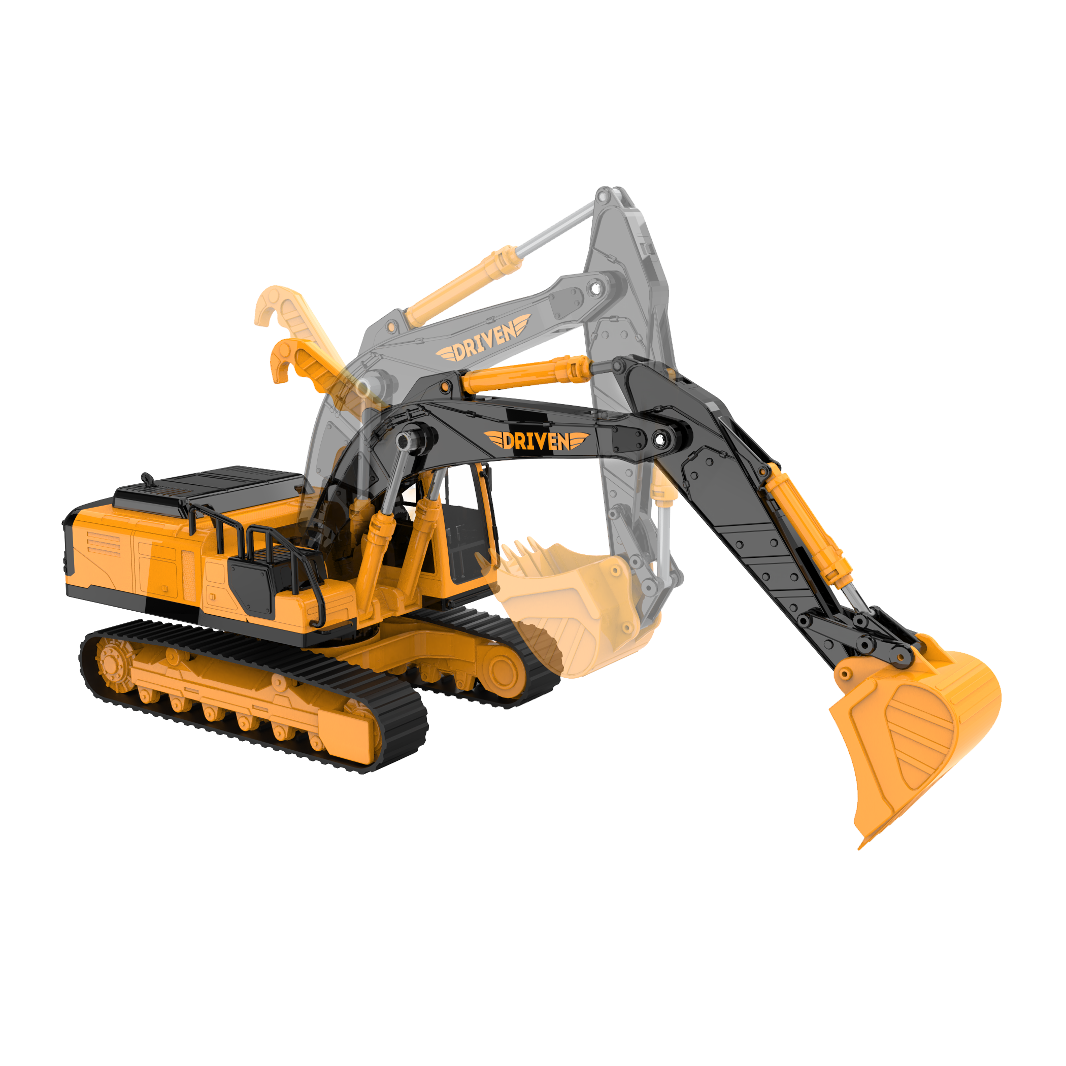 Excavator, 22 inches
