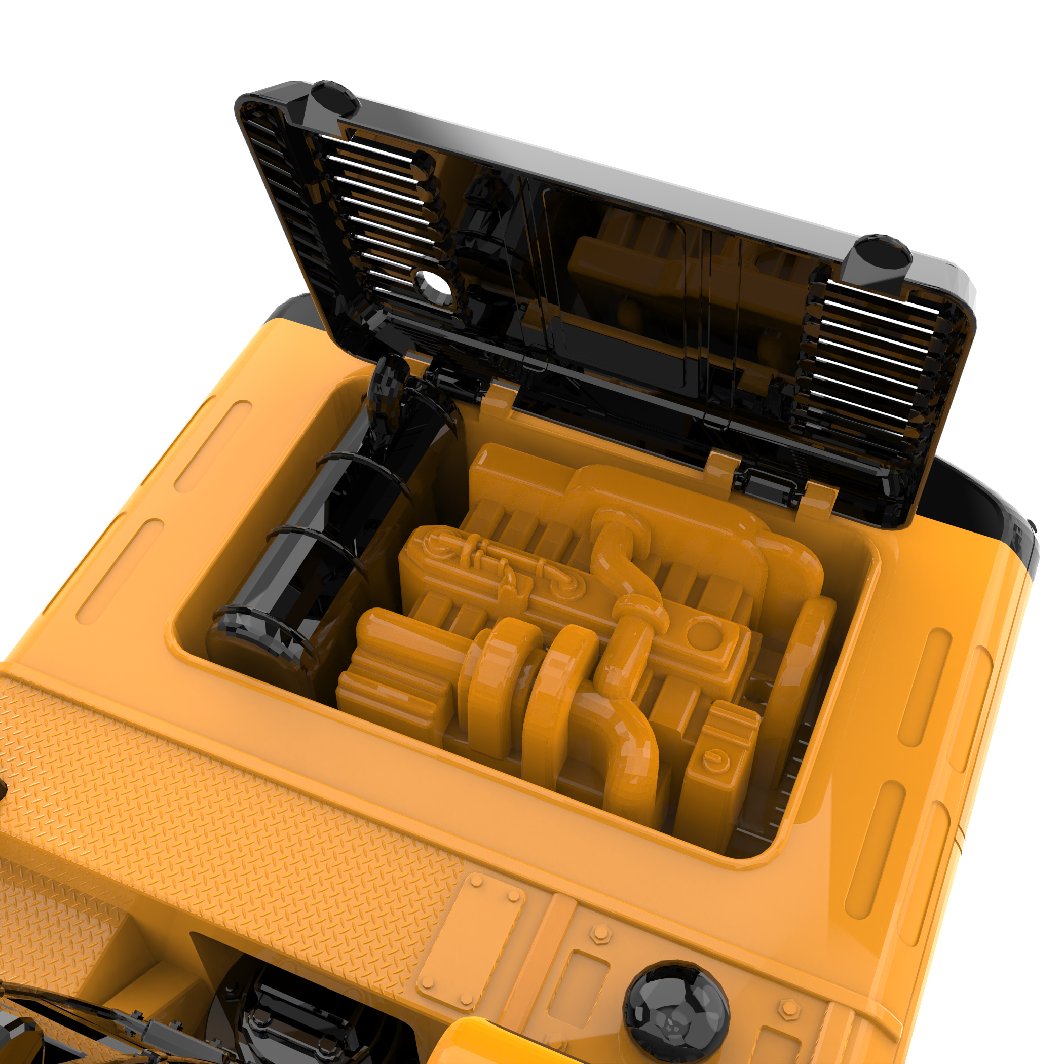 Excavator, 22 inches