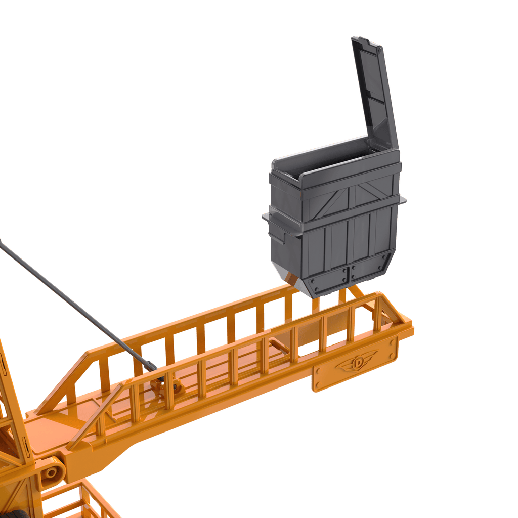 Jumbo RC Tower Crane DRIVEN by Battat 4 feet tall