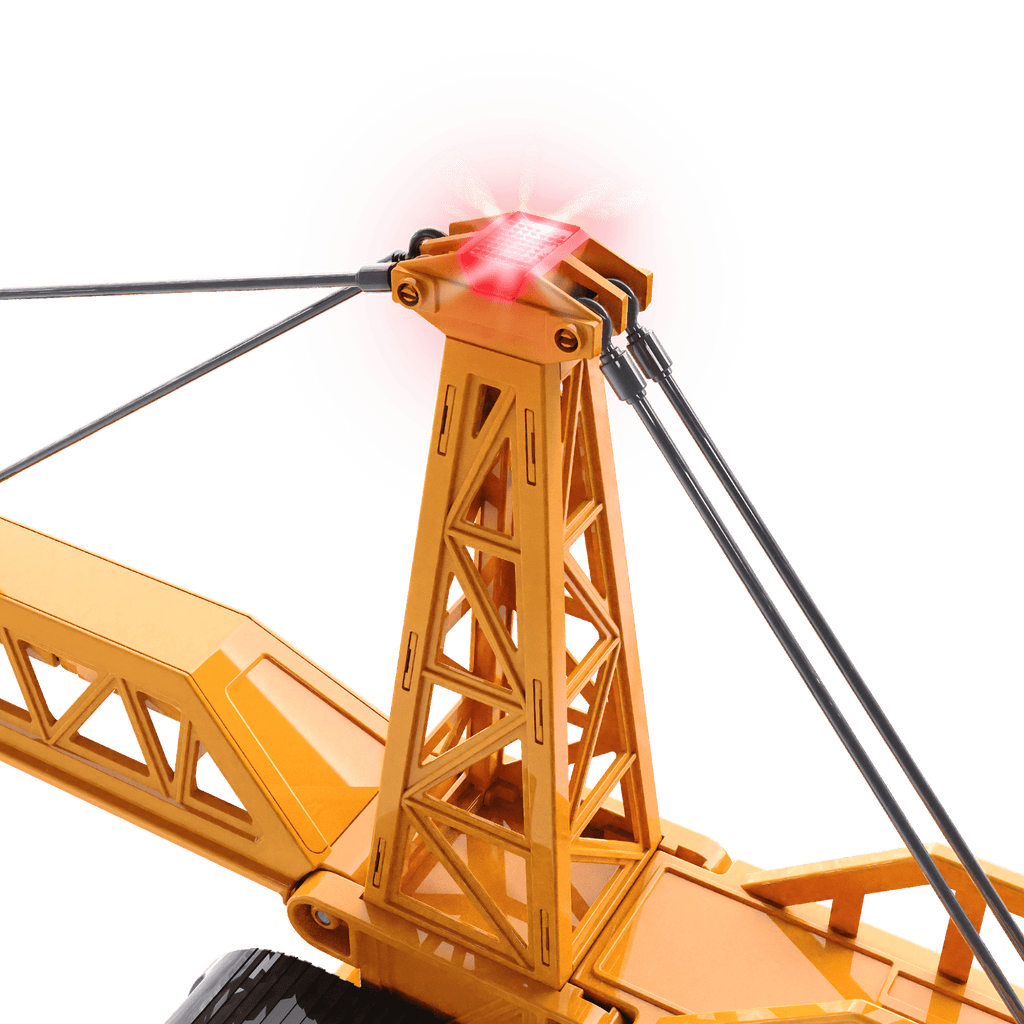Jumbo RC Tower Crane DRIVEN by Battat 4 feet tall