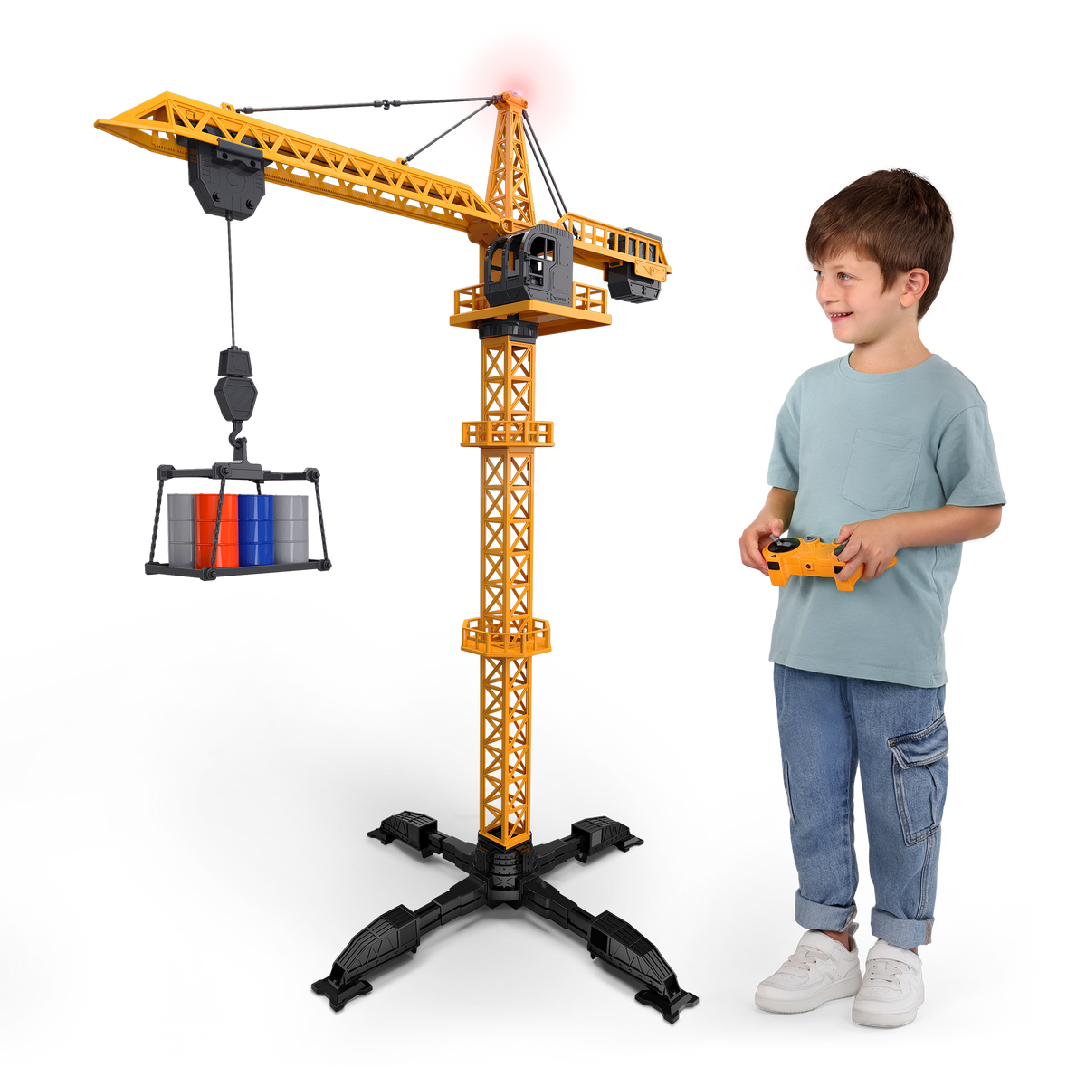 Grue radiocommandée sans fil, 1,20 m et plus